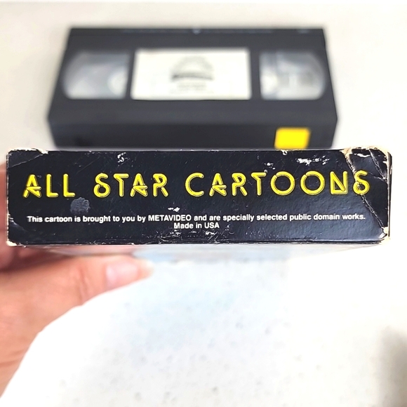 Vintage VHS All Star Cartoons Superman - Picture 4 of 5
